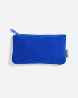 Glasses Case with Zip (blue terry cloth)