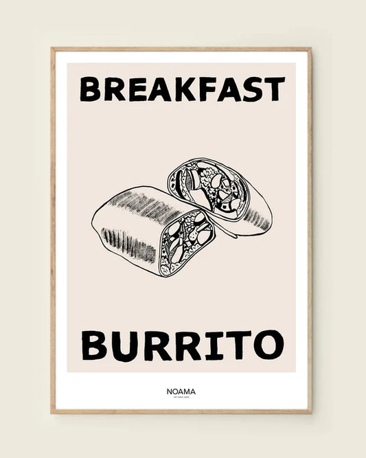 Breakfast Burrito Print