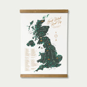 Great British Road Trip Map | A3 Print