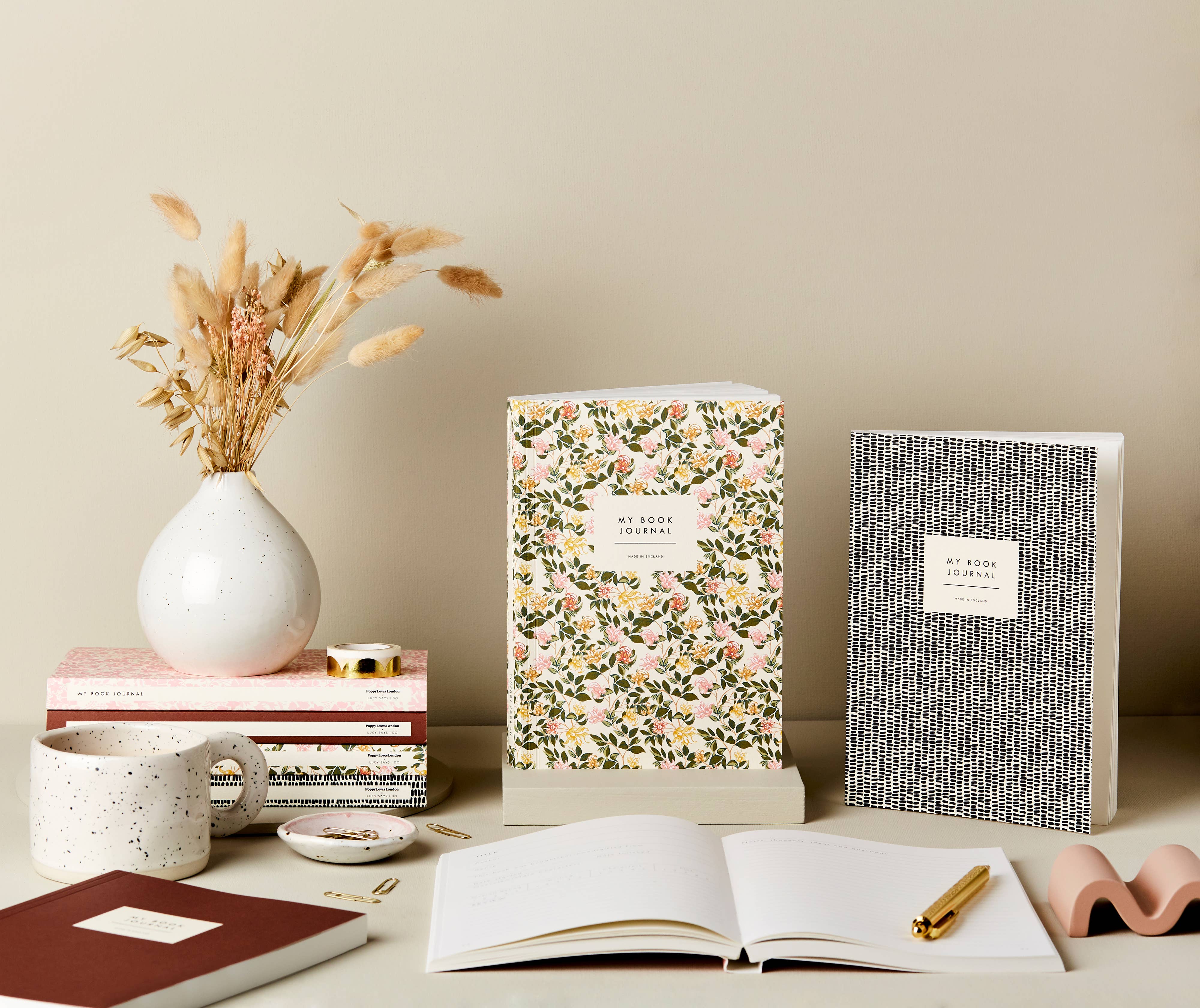 Arts and Crafts Book Journal Reading Diary