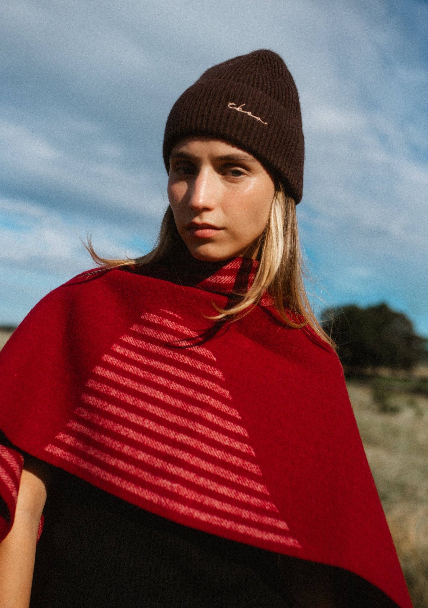 Cashmere & Merino Beanie | Chocolate