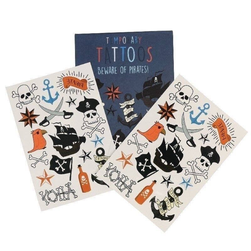 Temporary Tattoos | Beware of The Pirates