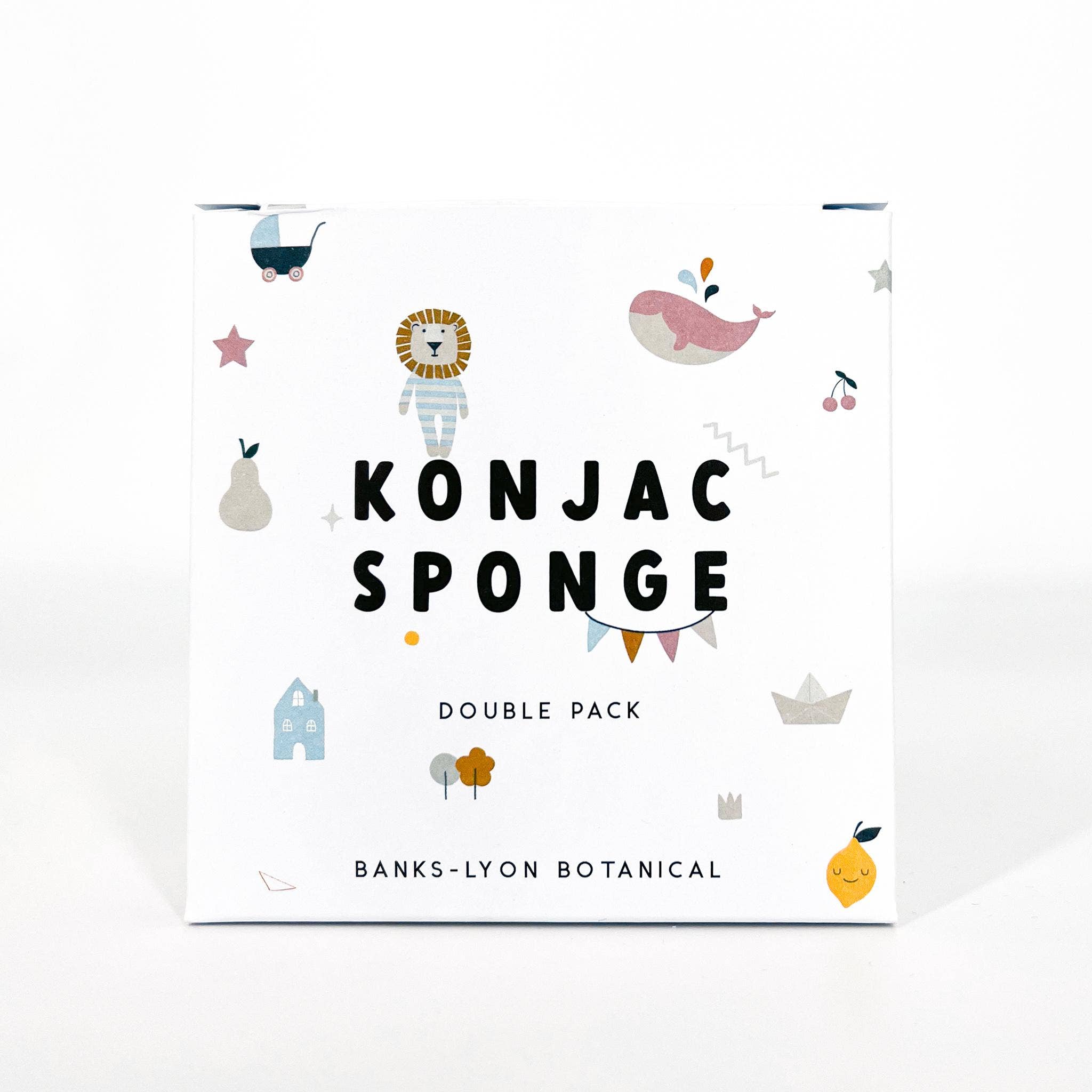 Konjac Sponge | Double Pack