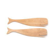 Acacia Whale Salad Servers