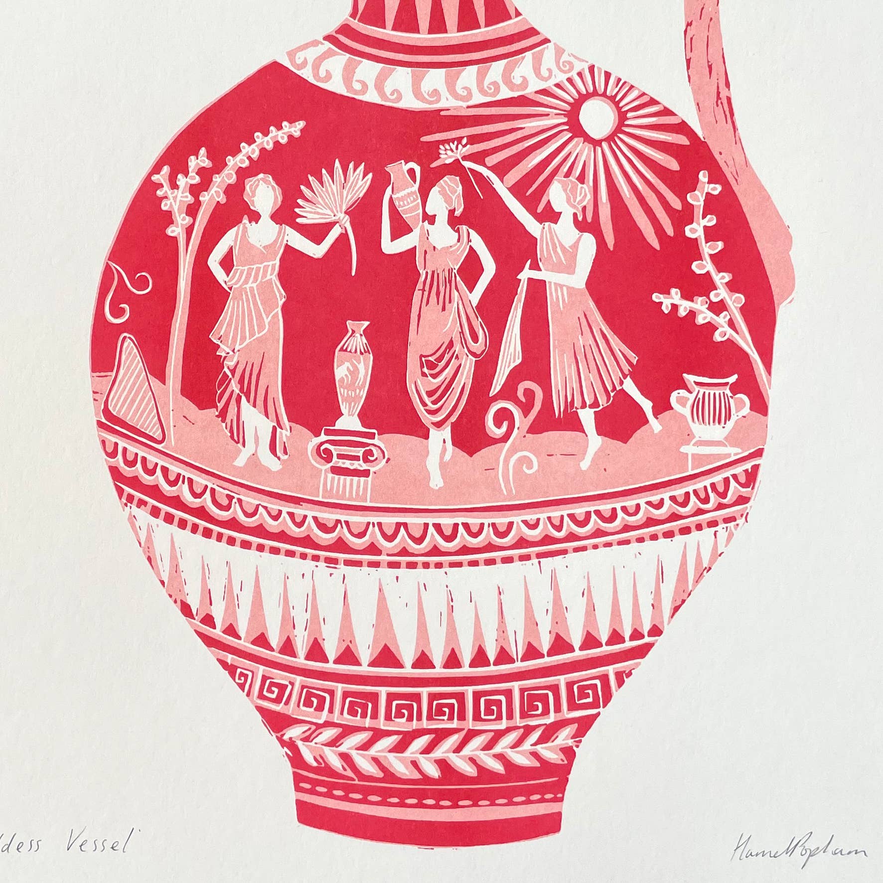 Goddess Vessel | A3 Print
