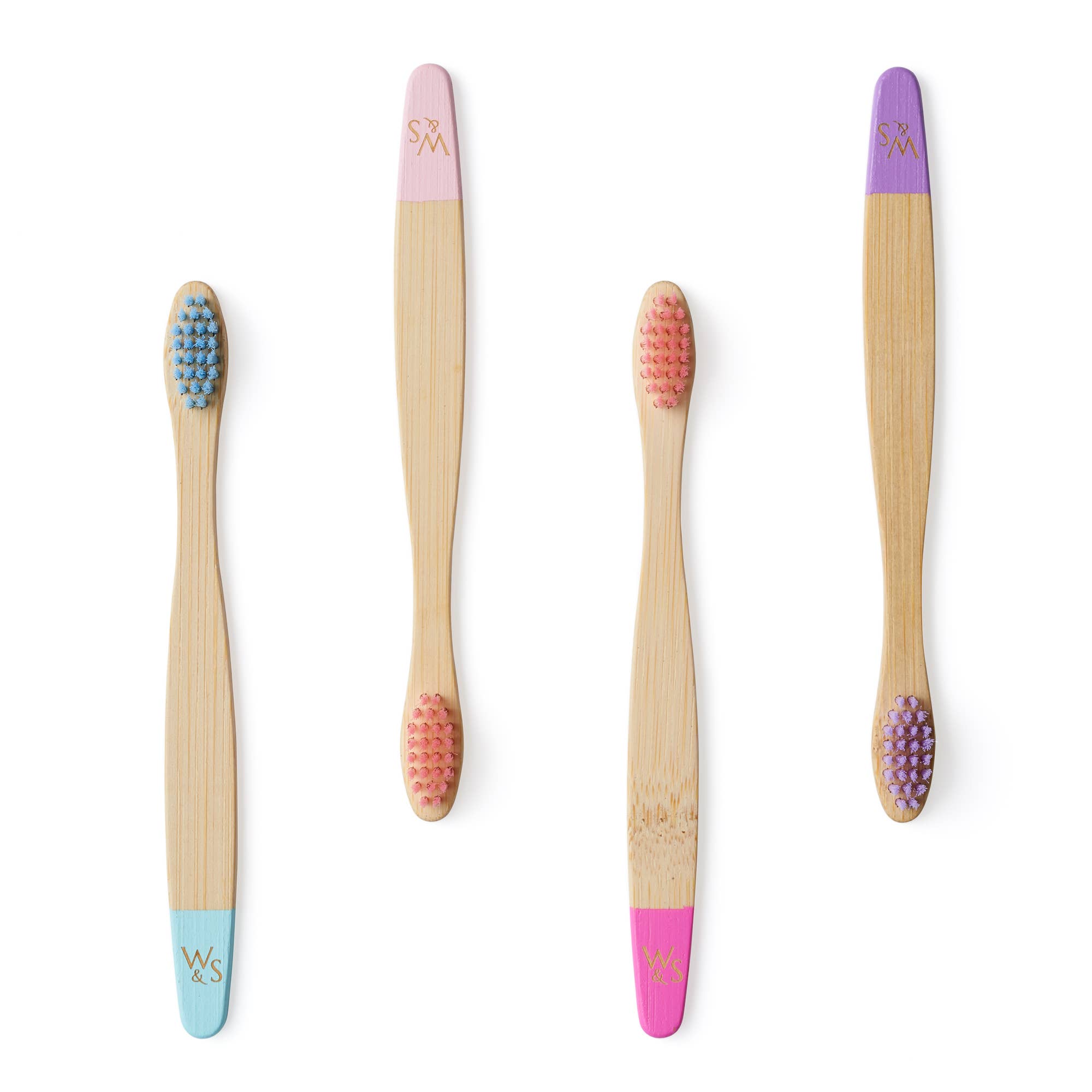 Children's Bamboo Toothbrush | 4 Pack