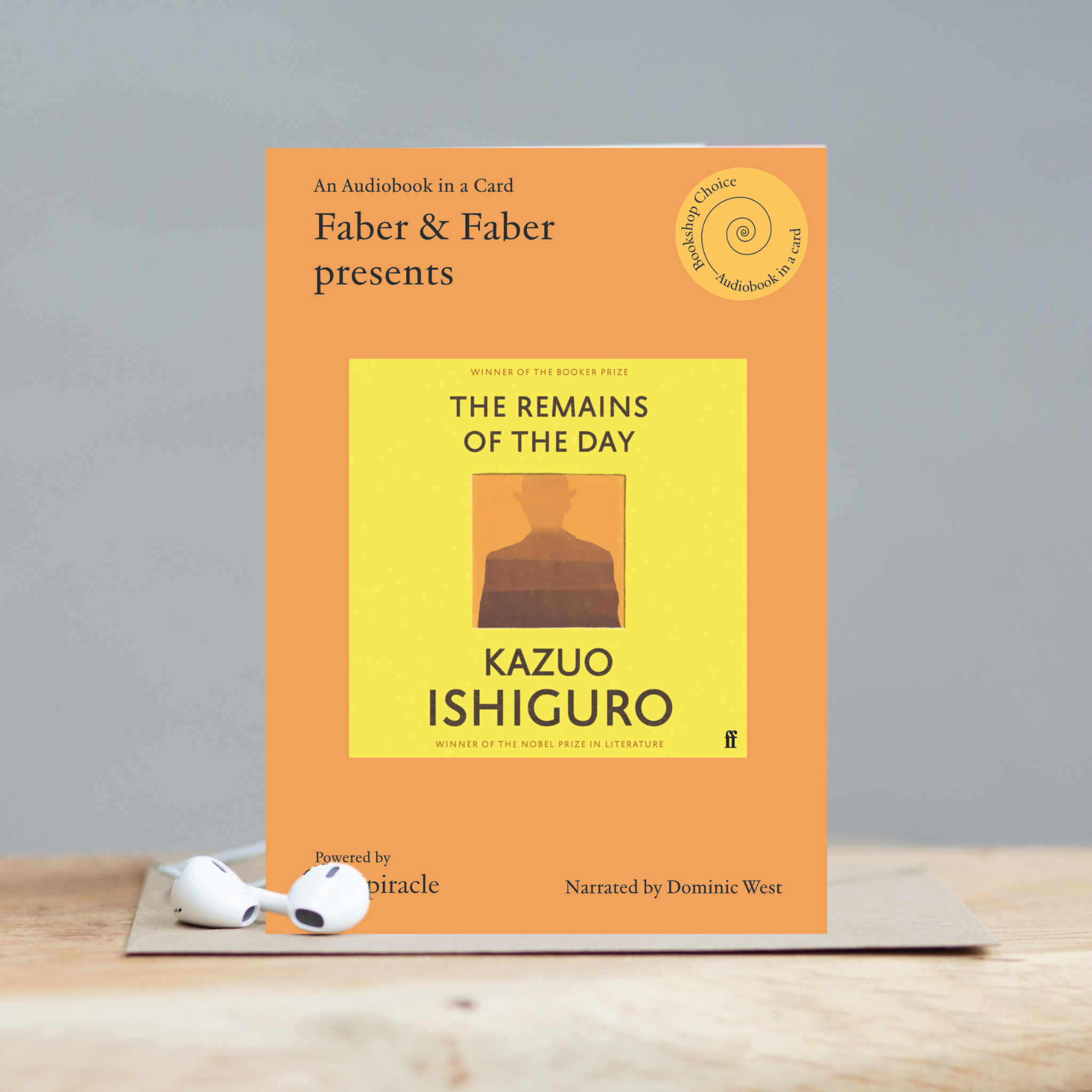 The Remains of the Day Audiobook in a Card by Kazuo Ishiguro
