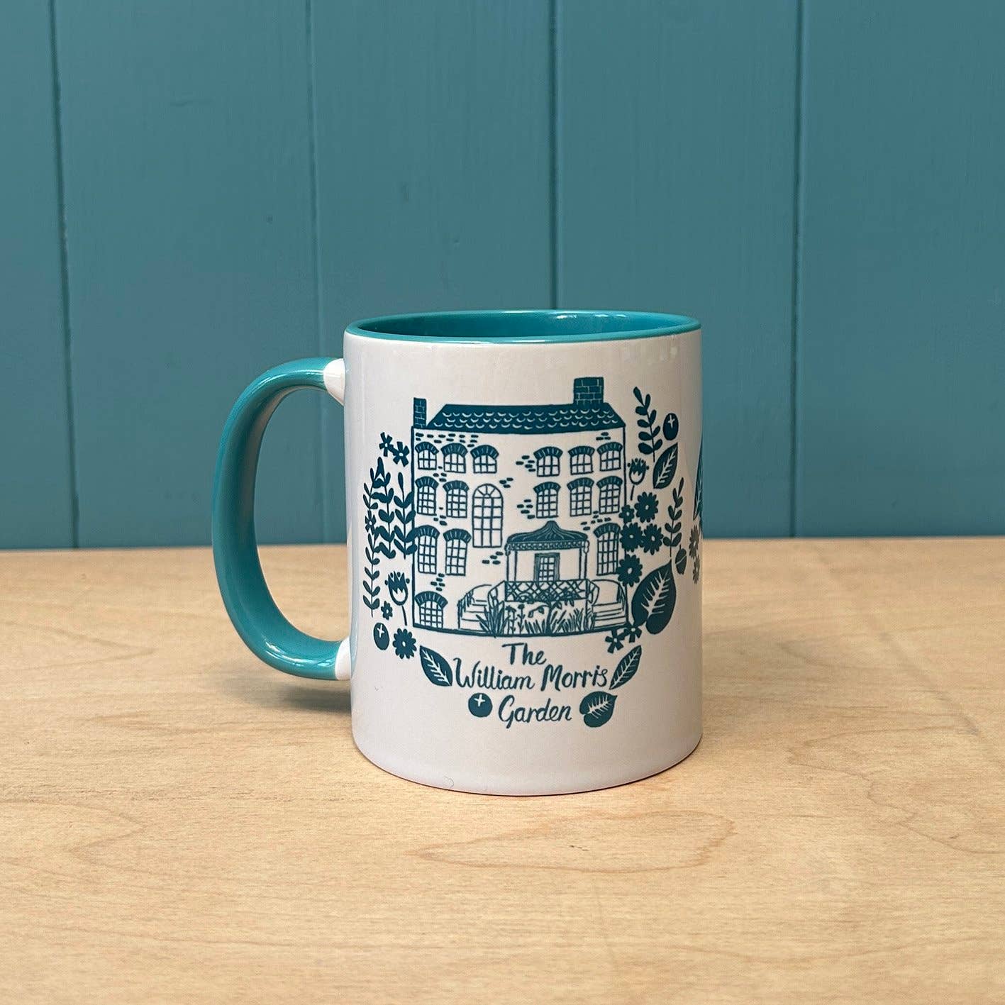 William Morris Garden Ceramic Mug