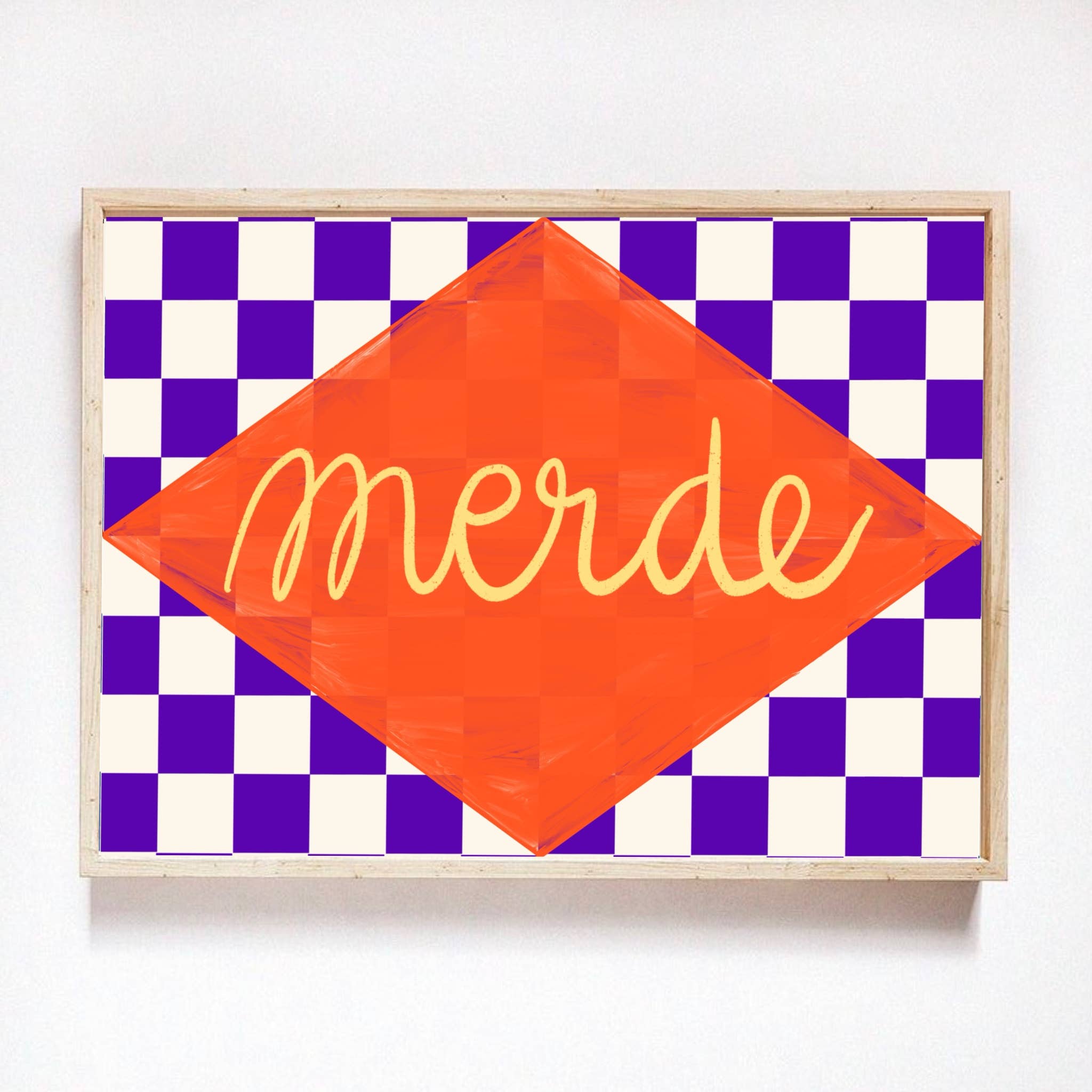 Merde | Art Print or Postcard