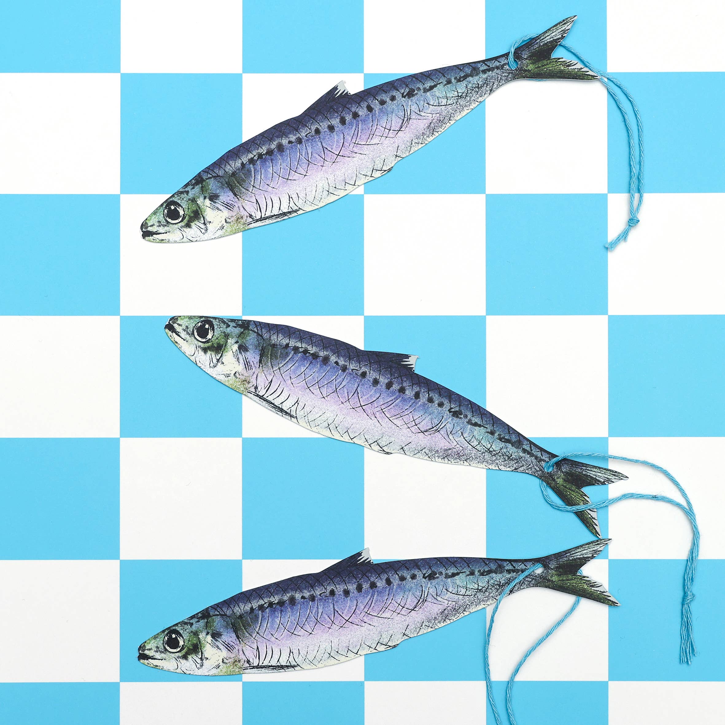 Sardine Gift Tags (Pack of 8)