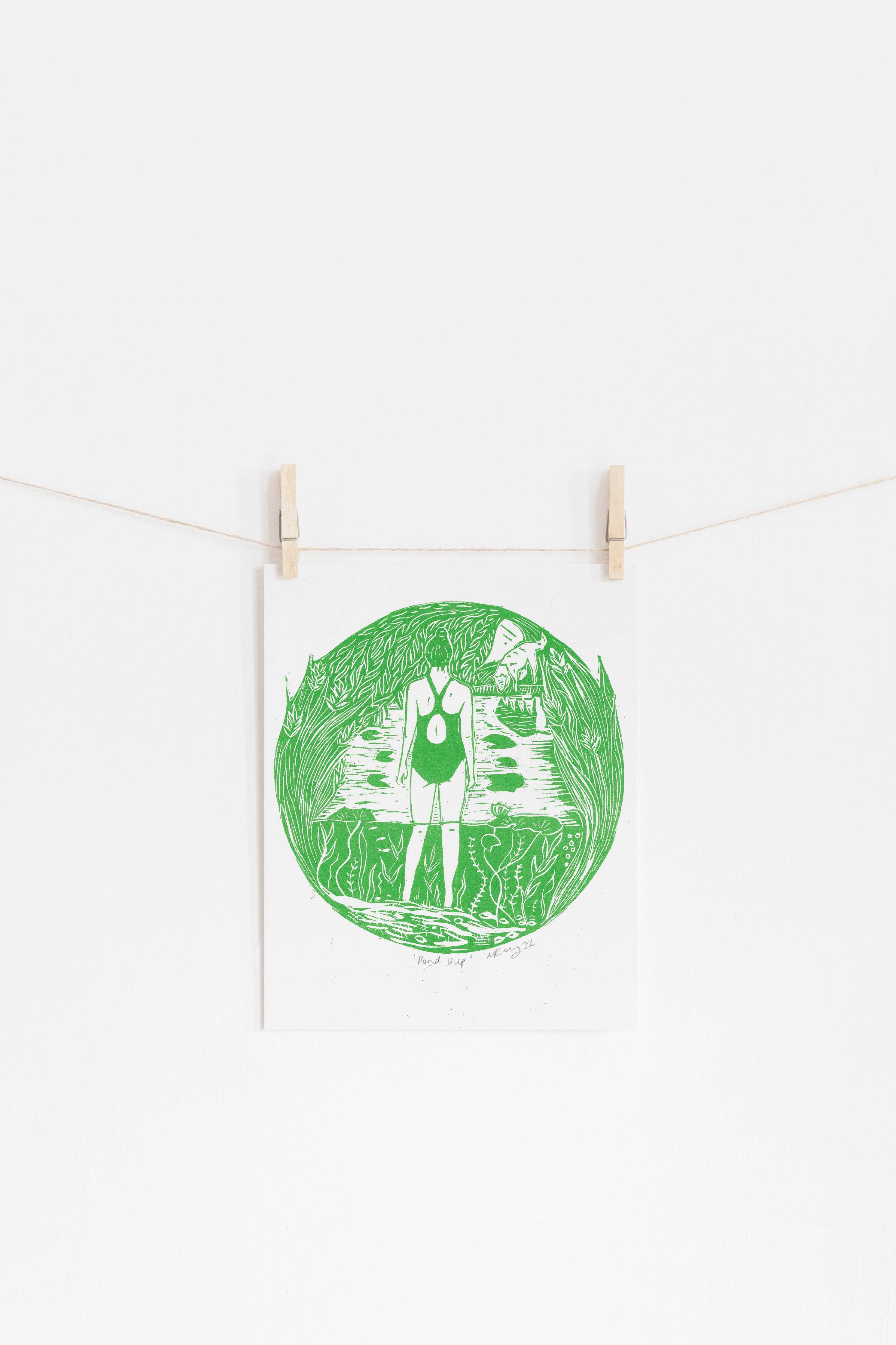 Pond Dip | Risoprint