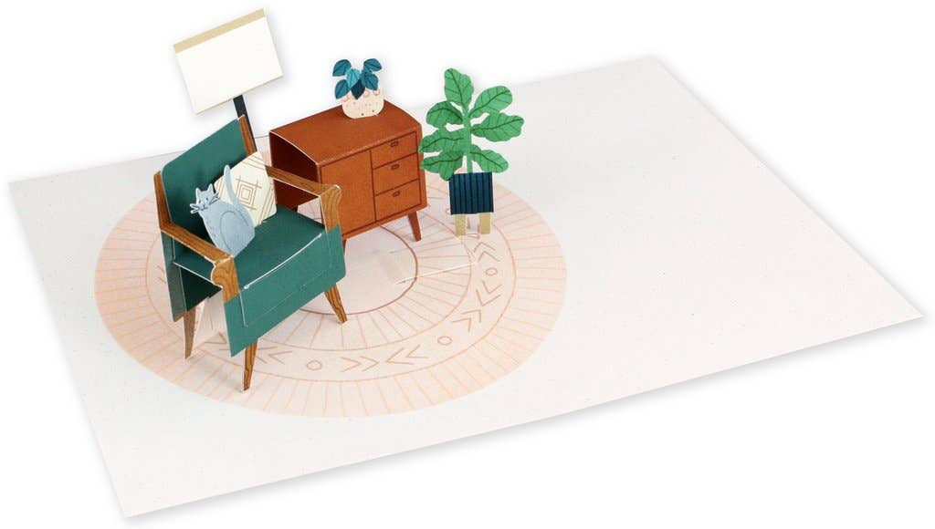 “Dwell” Pop-Up Card