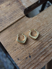 Roake Studio | Harri Chunky Gold Hoop Earrings