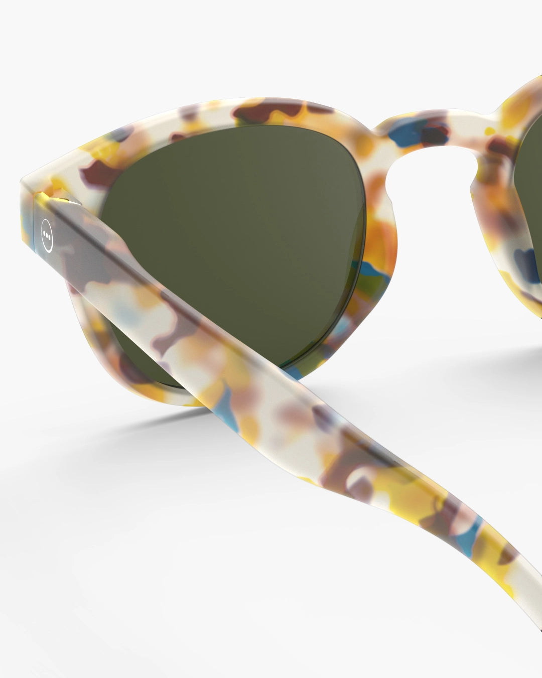 Sunglasses ‘Blue Tortoise’ Mirror Lens #C