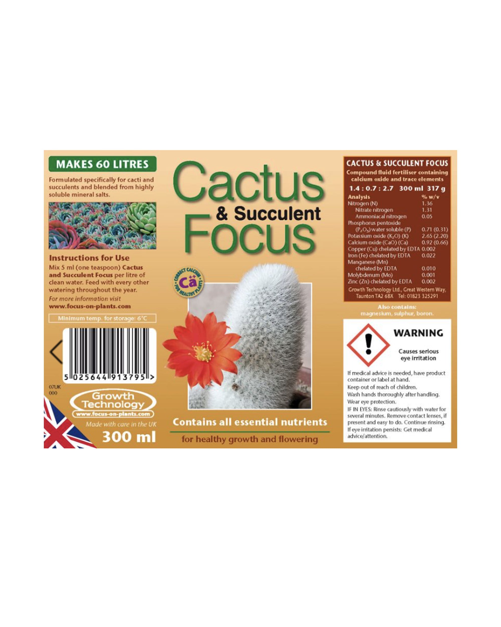 Cactus & Succulent Focus 300ml