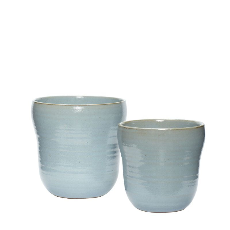 Care Pots in Blue