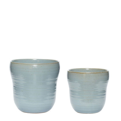 Care Pots in Blue