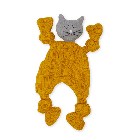 Cat Comforter Cuddle Cloth in Citrus