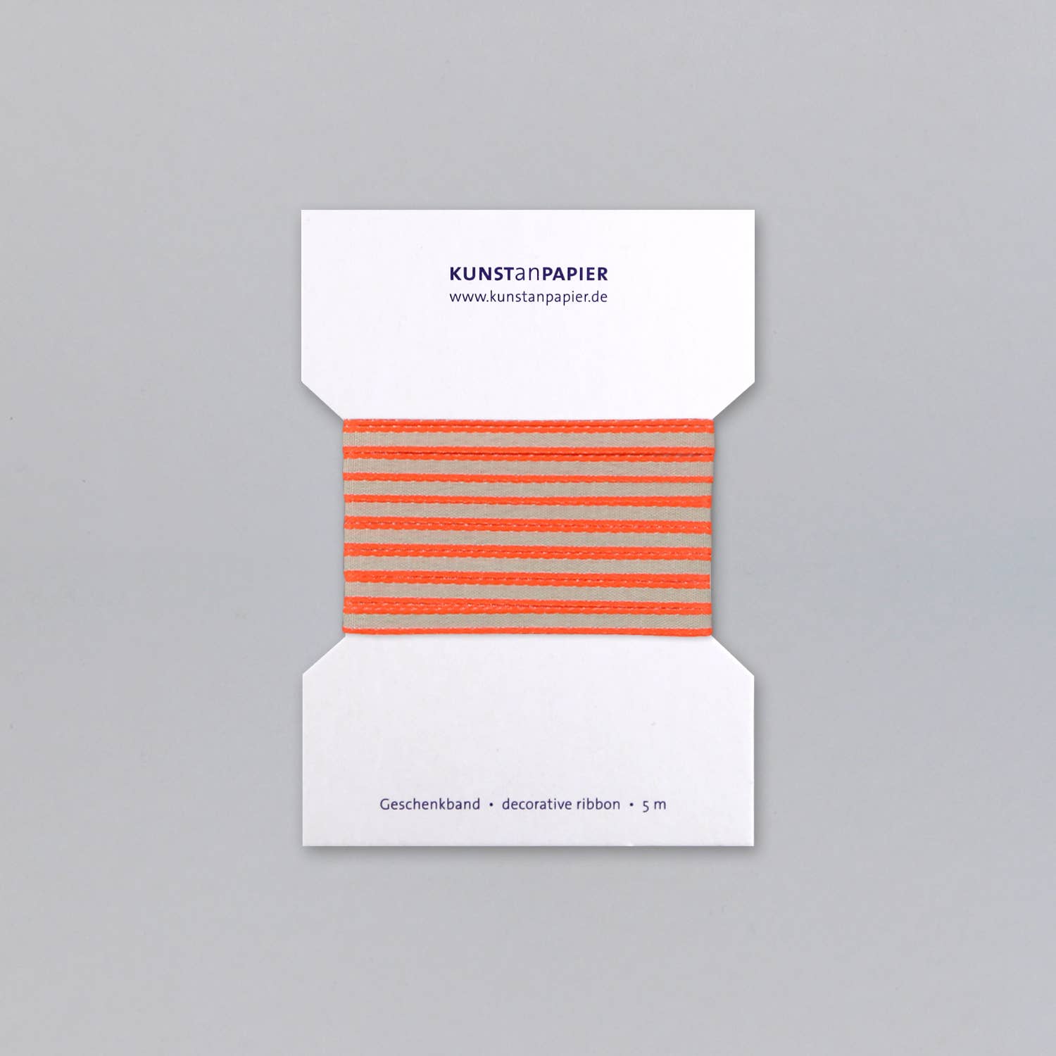 Gift ribbon fabric ribbon neon natural