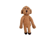 Crochet Baby Toy Goldendoodle rattle