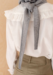 Merino Hood | Grey Two-Tone