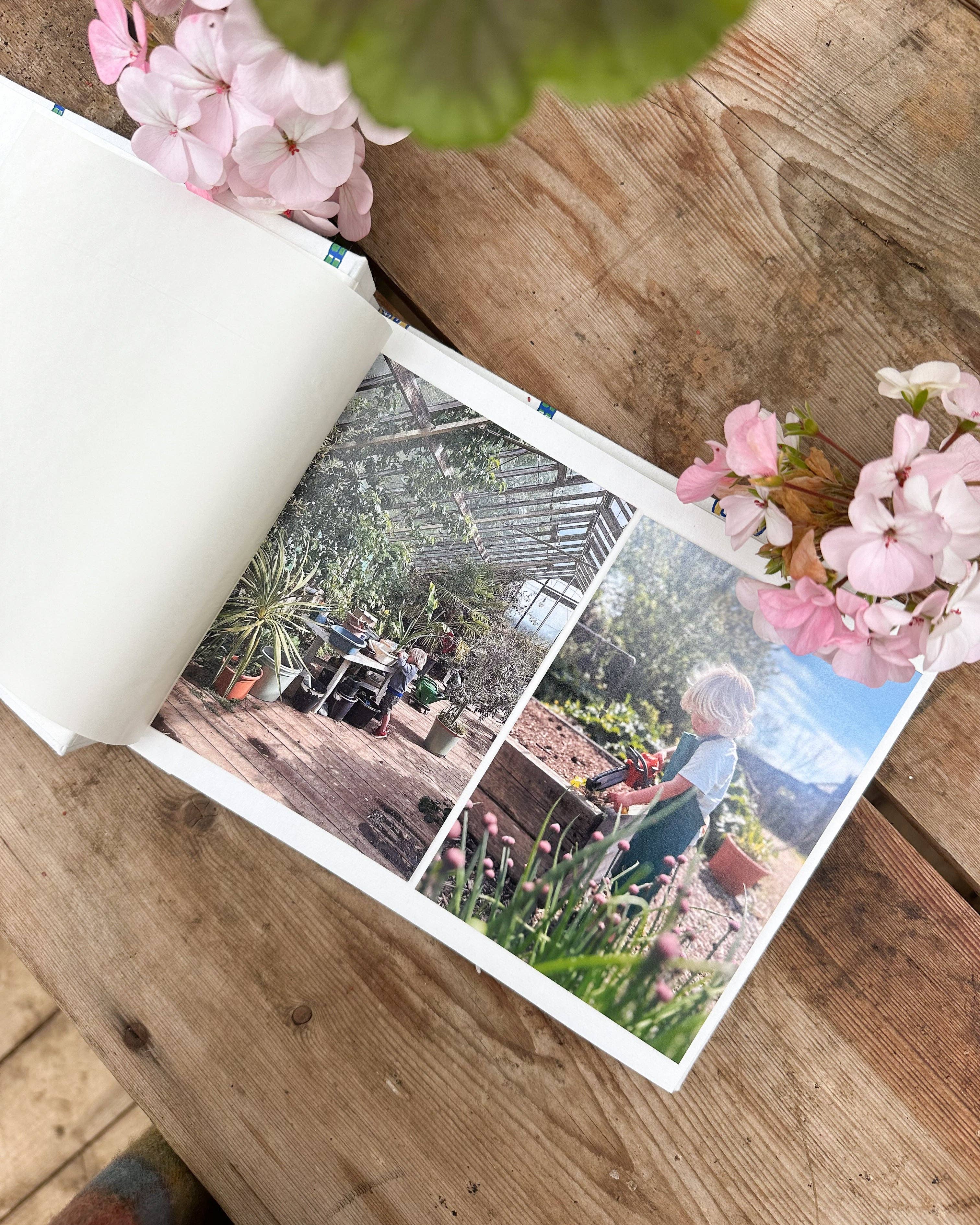 Hand Printed Hardback Photo Album 'Dragonflies'