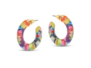Jessica Tiny Cut Out Hoop Earrings