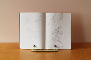 Chequered Sketch/Notebook A5 (various colours)