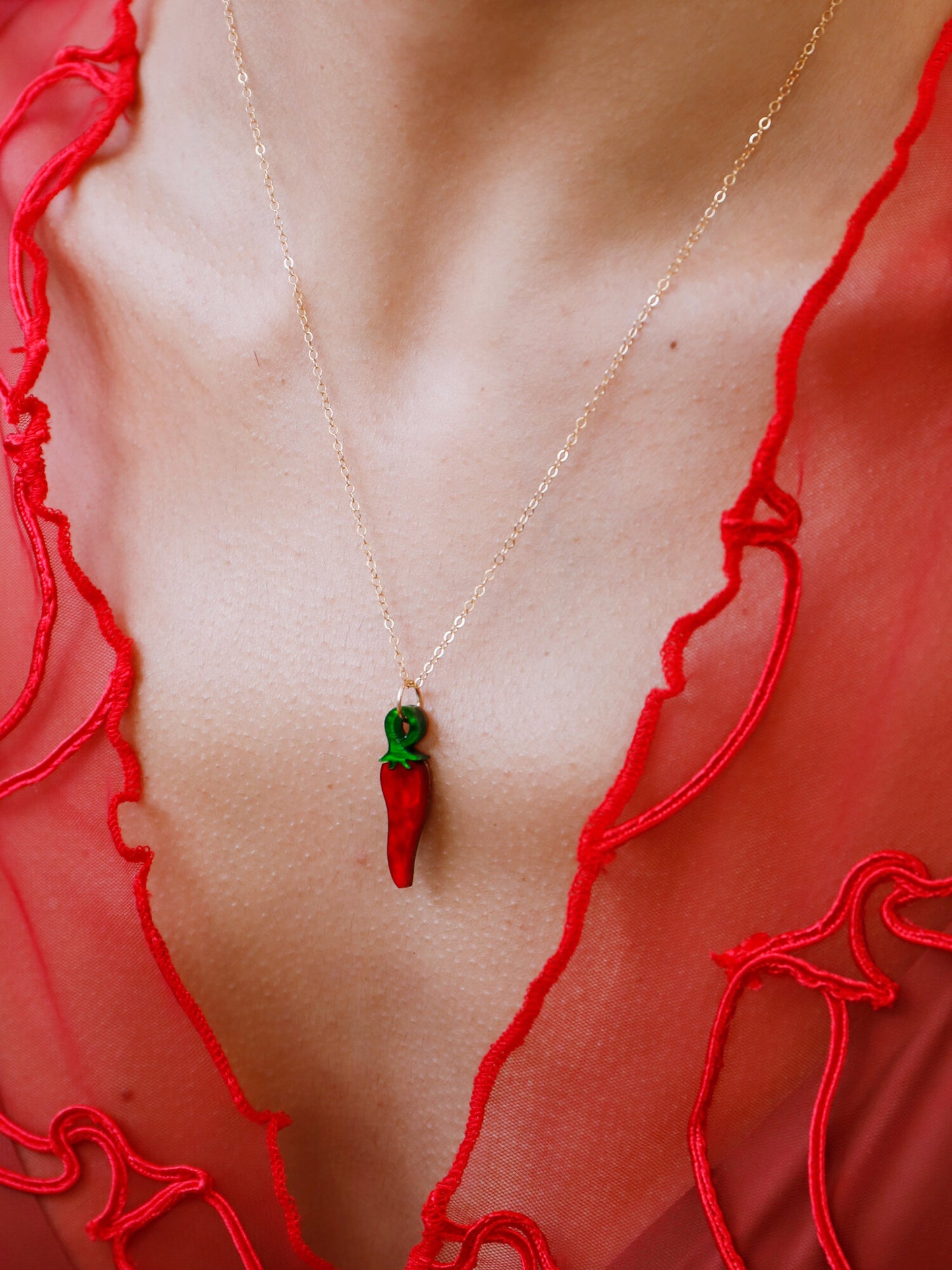 Chilli Pepper Necklace