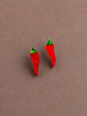 Chilli Pepper Studs