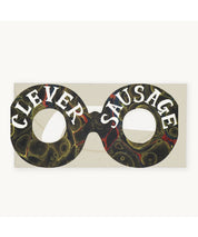 Clever Sausage Glasses Card