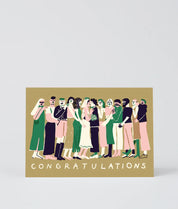 "Congratulations" Wedding Card