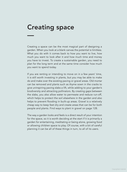 Sustainable Garden: Projects, insights and advice for the eco-conscious gardener