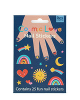 Cosmic Love Nail Stickers | Pack of 25