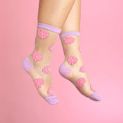 Sheer Socks | Cosmos