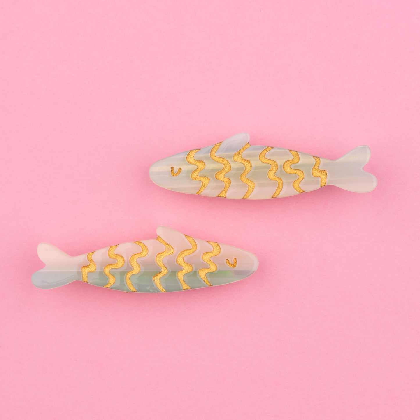Coucou Suzette | Sardine Hair Clips | Set of 2