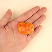 Pumpkin Mini Hair Claw by Coucou Suzette, further view