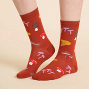 Mushroom Picking Socks by Coucou Suzette