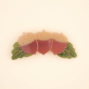 Acorns French Barrette by Coucou Suzette, further view