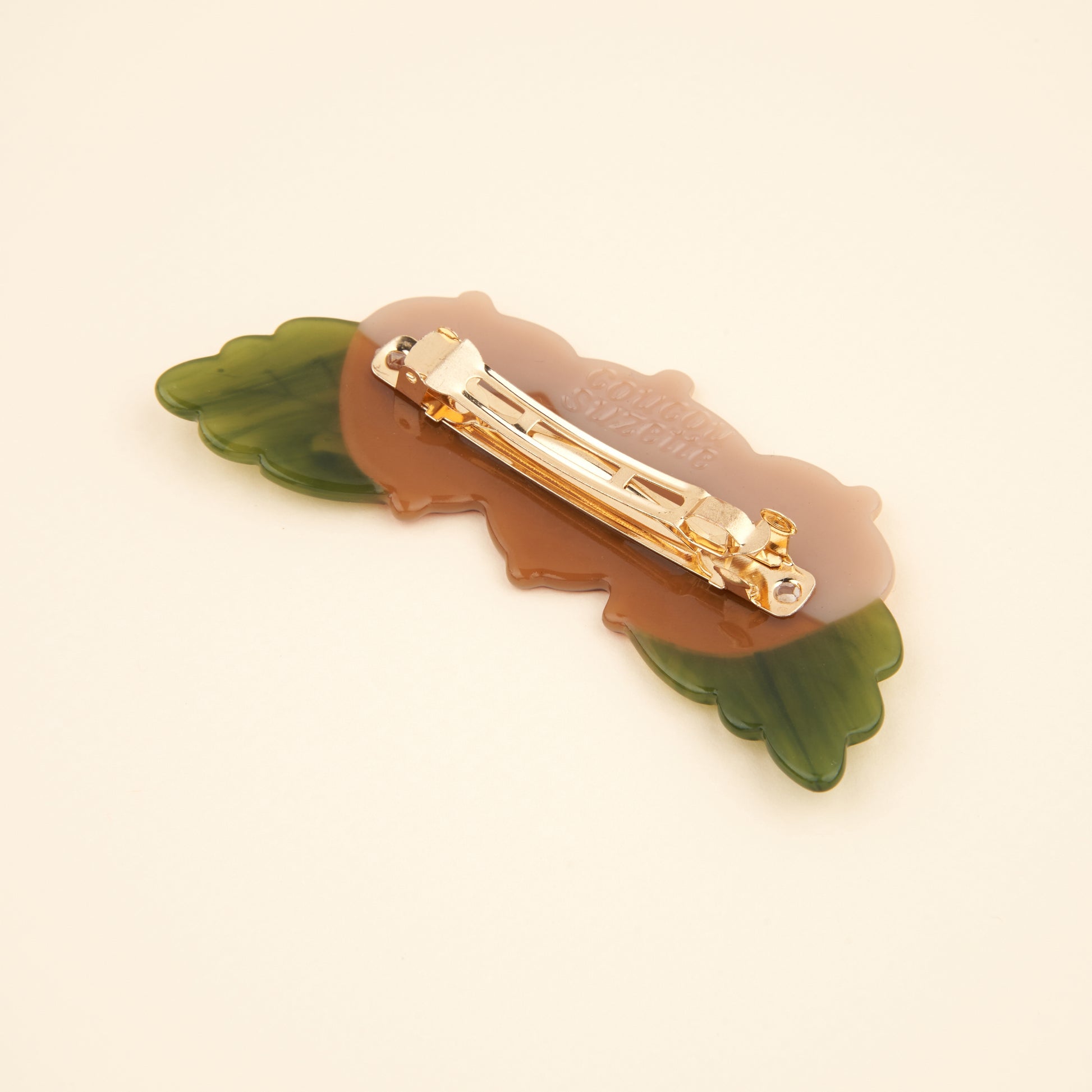 Acorns French Barrette by Coucou Suzette, further view