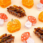 Coucou Suzette autumn hair accessories including the Pumpkin Hair Claw