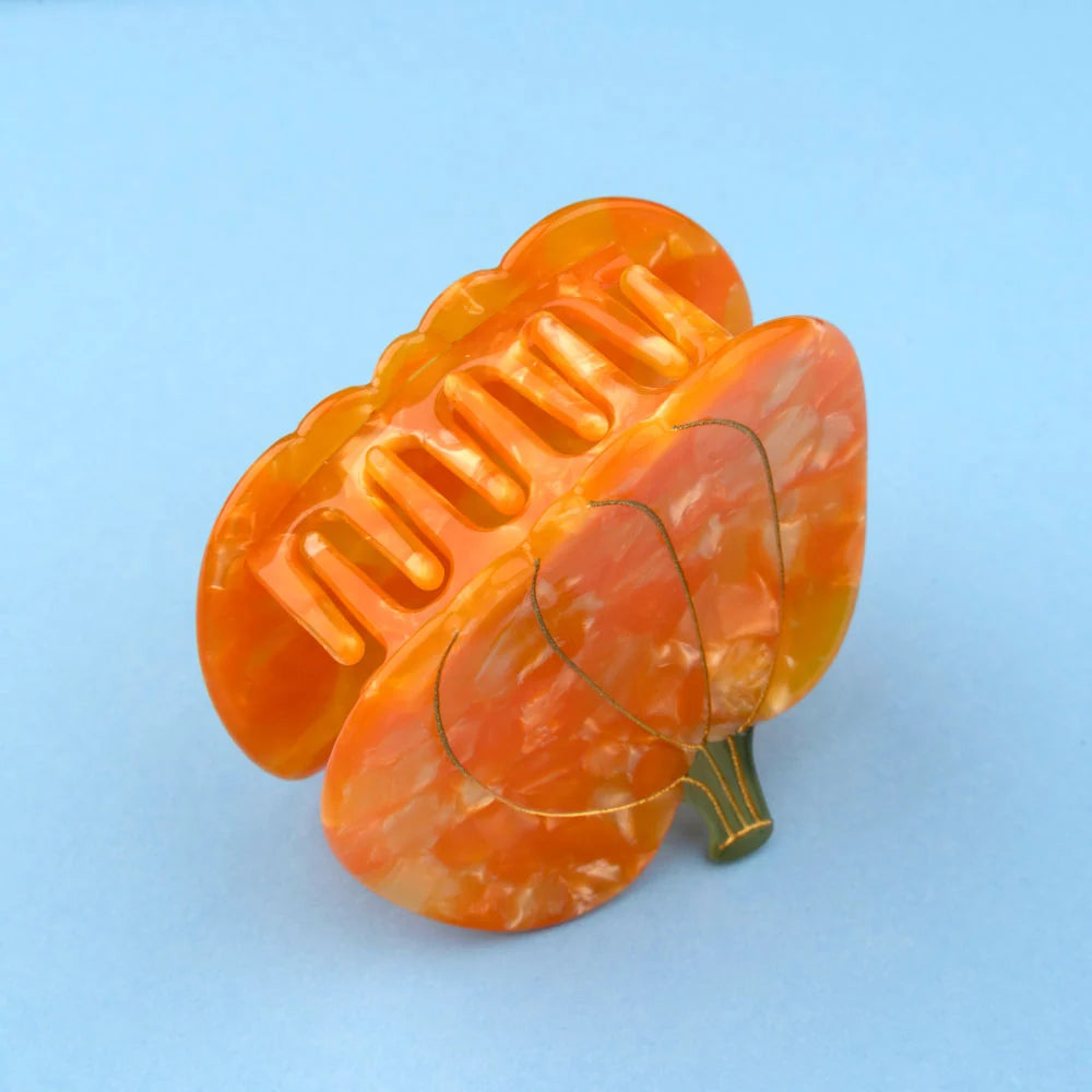 Pumpkin Hair Claw by Coucou Suzette, further view