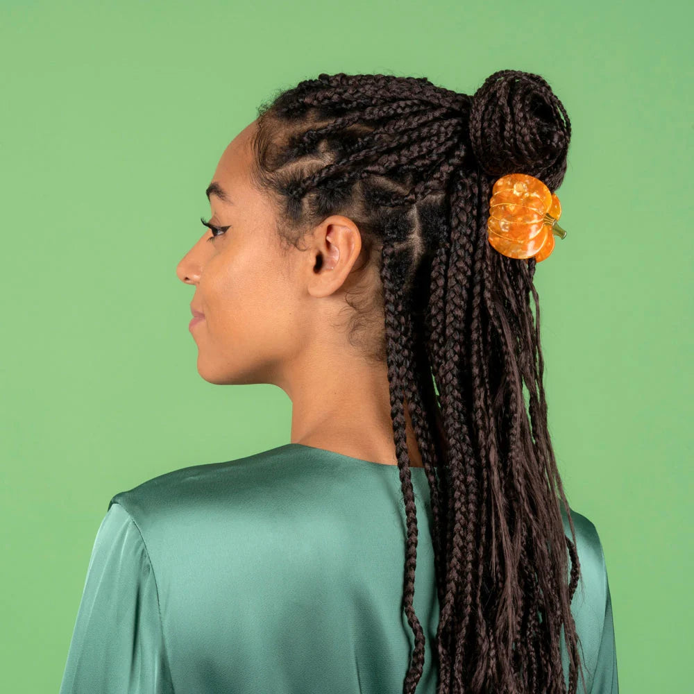 Pumpkin Hair Claw by Coucou Suzette, further view