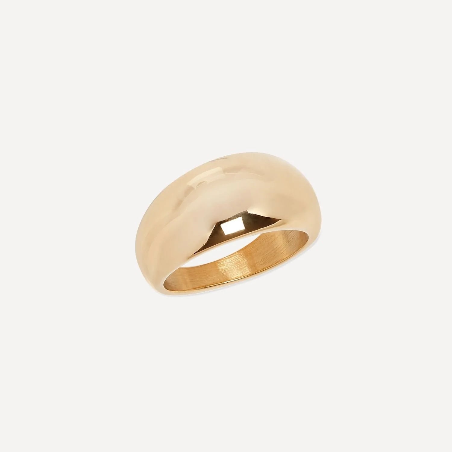'Crest' Waterproof Gold Ring