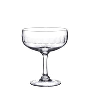Crystal Cocktail Glass with Lens Design (set of 4)
