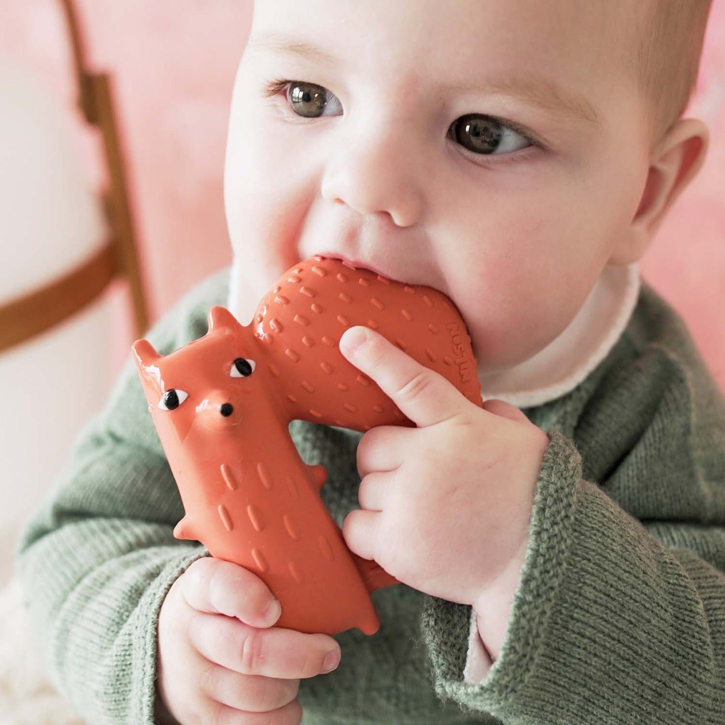 Cyril Squirrel Fox Chewable Teether