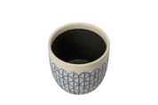 Crème Geo Plant Pot