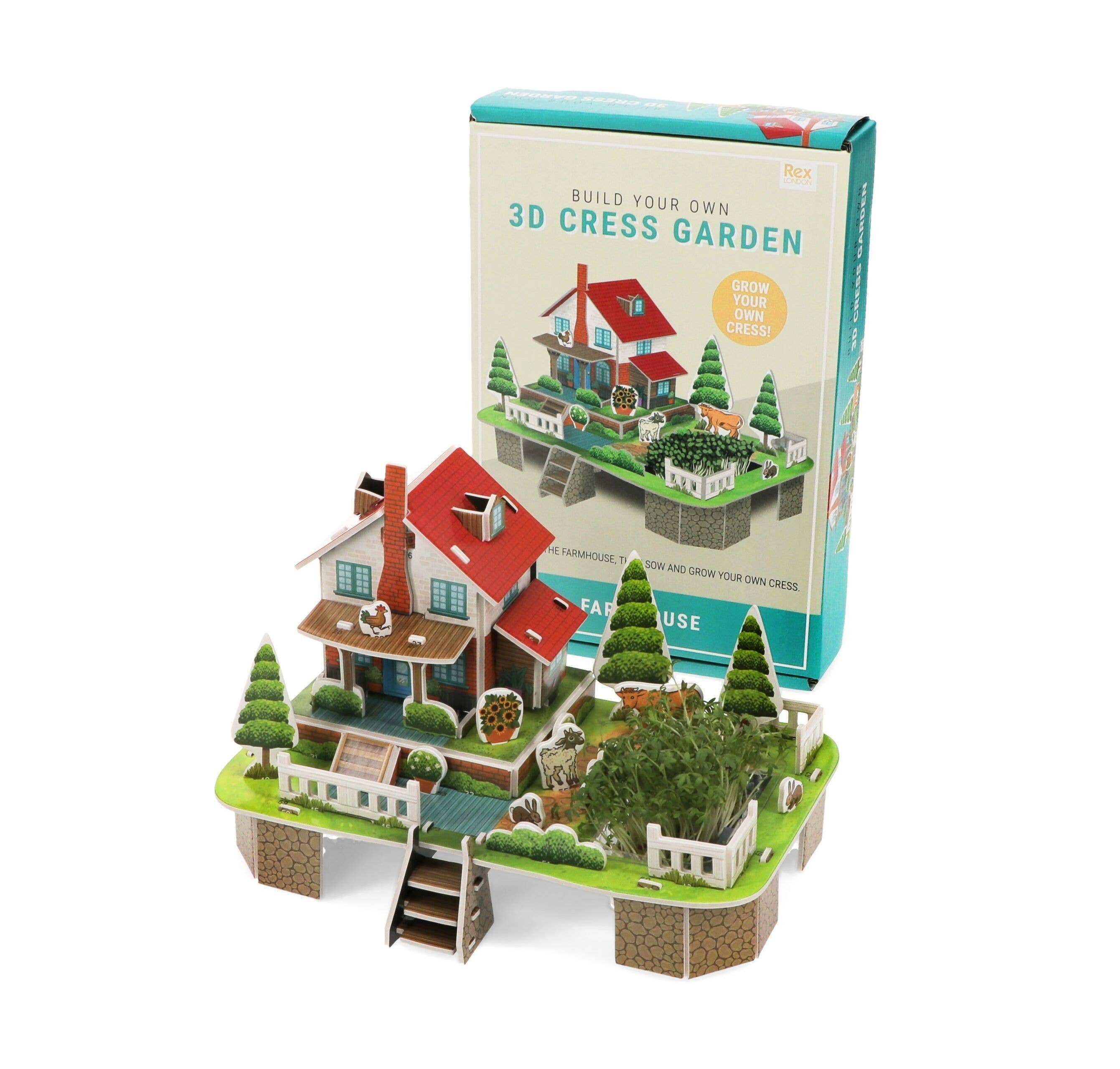 Build Your Own Cress Garden - Small Farmhouse