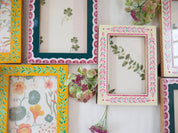 Photo Frame Handpainted | Flower Garland