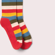 Rainbow Terry Boot Socks 2 Pack
